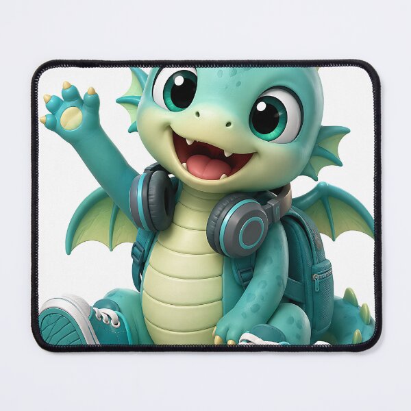 Item preview, Cute Baby Dragon Backpack Headphones designed and sold by Jaideep Walia.