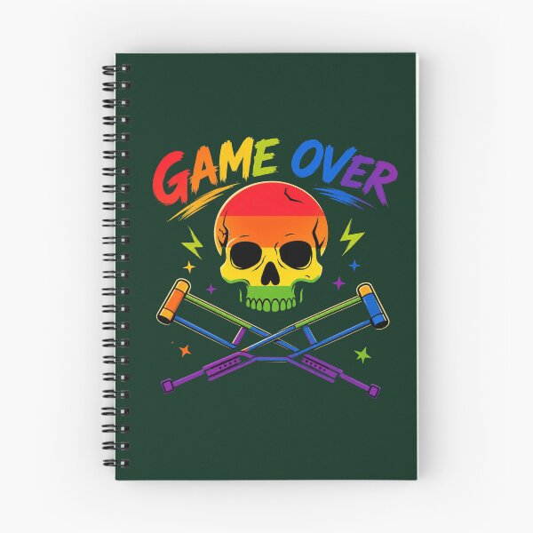Item preview, Game Over Funny Skull designed and sold by mporioMart000.