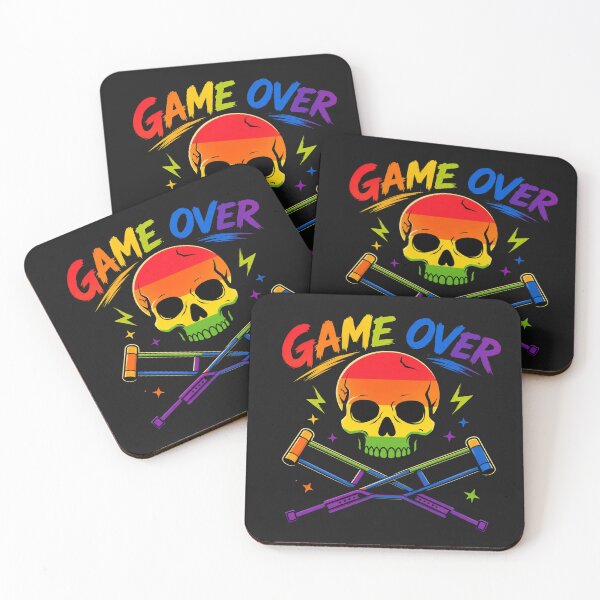Item preview, Game Over Funny Skull designed and sold by mporioMart000.