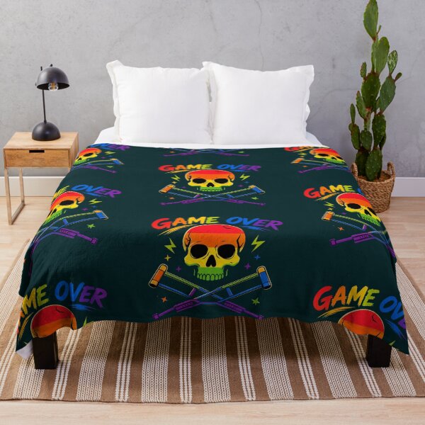 Item preview, Game Over Funny Skull designed and sold by mporioMart000.