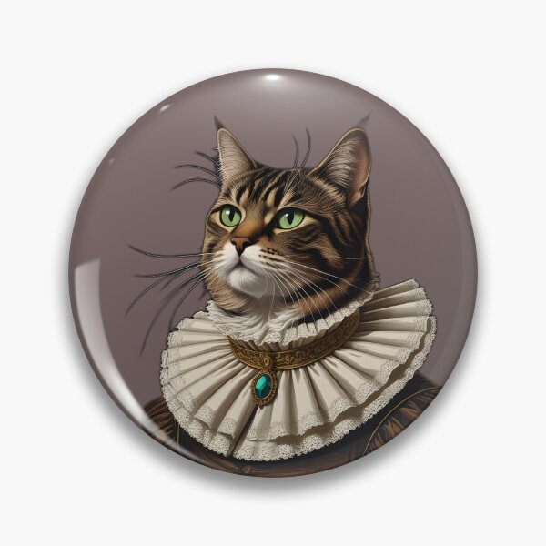 Item preview, Regal Cat Noble Portrait Renaissance Style Funny Pet Gift designed and sold by Chuanski2405.