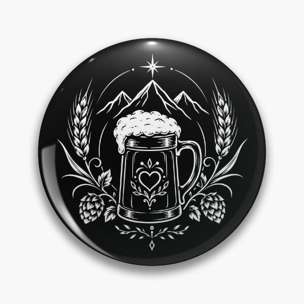 Item preview, Beer mug with hops and wheat - Festival in October Mountains designed and sold by Christine Krahl.