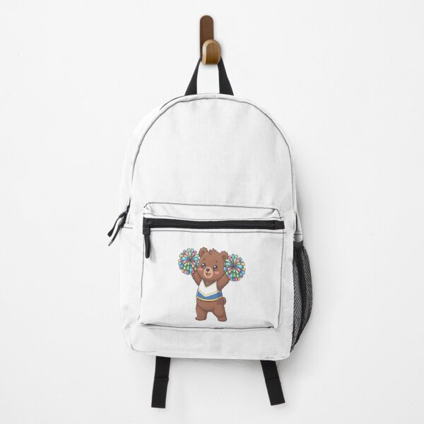 Item preview, Cute Bear Cheerleader With Pompoms designed and sold by Ella_Sketch.
