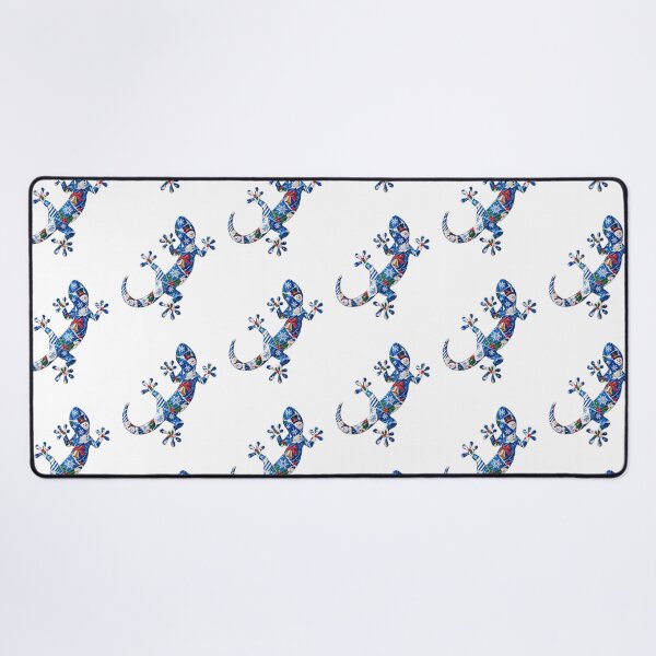 Item preview, Christmas festive lizard blue designed and sold by bravoalpha.