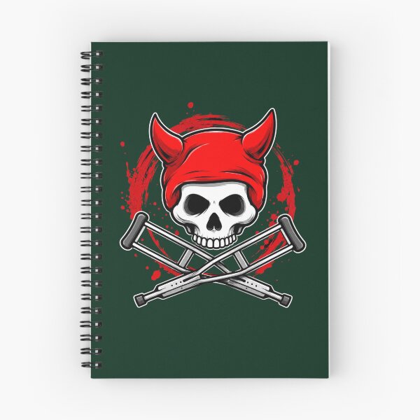 Item preview, Red Devil Skull Crossbones designed and sold by mporioMart000.