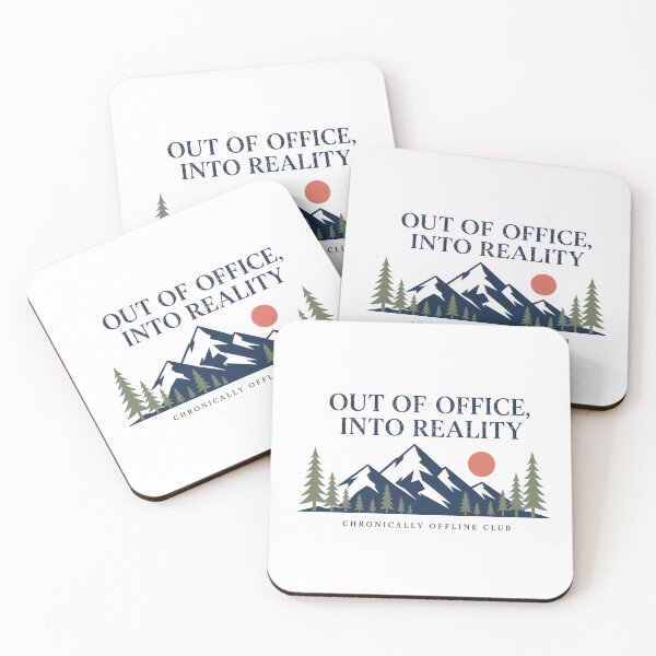 Item preview, Out of Office, Into Reality — Chronically Offline Club designed and sold by Art&Fun.