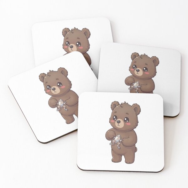 Item preview, Cute Bear Holding Crystal Frog designed and sold by Ella_Sketch.