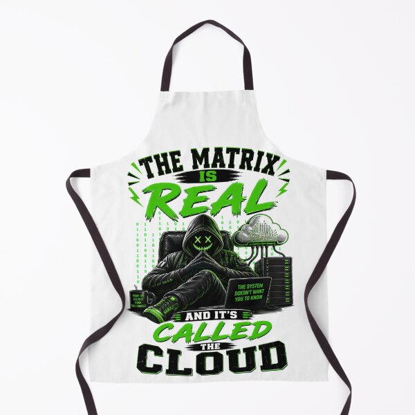Item preview, The Matrix Is Real And It's Called The Cloud designed and sold by KLERIKSTORE.