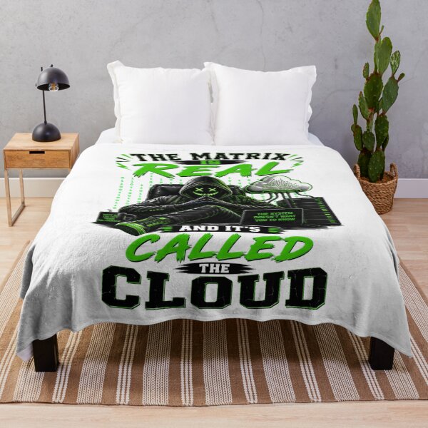 Item preview, The Matrix Is Real And It's Called The Cloud designed and sold by KLERIKSTORE.