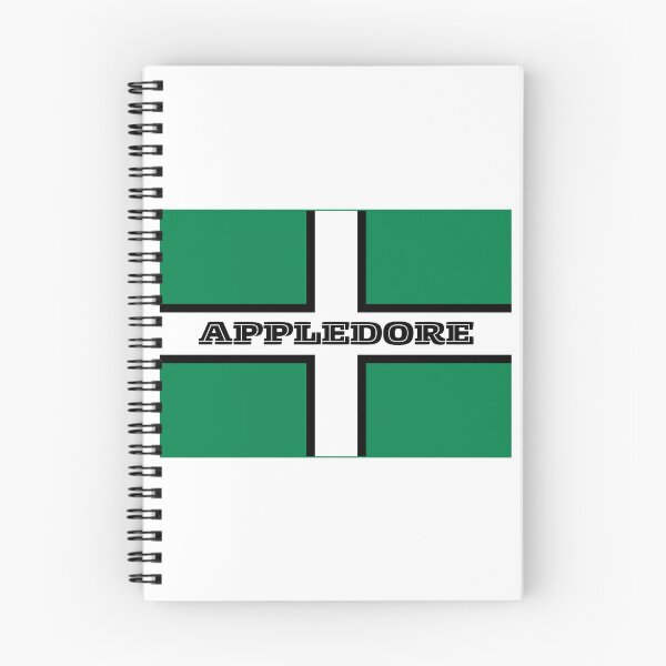 Item preview, Appledore on a Devon Flag designed and sold by S-and-W-4ever.