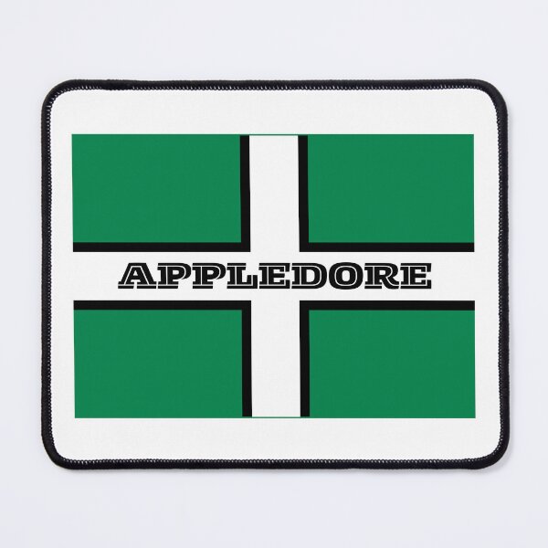 Item preview, Appledore on a Devon Flag designed and sold by S-and-W-4ever.