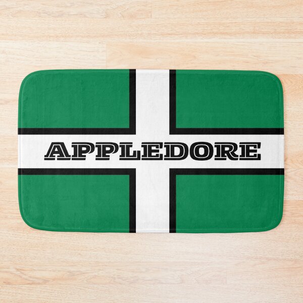 Artikelvorschau, Appledore auf einer Devon-Flagge entworfen und verkauft von S-and-W-4ever.