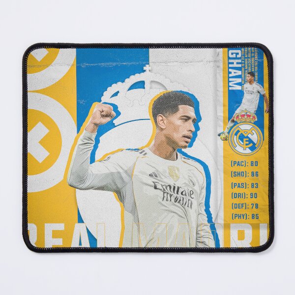 Item preview, Jude Bellingham Real Madrid Football Sports Card Poster designed and sold by Shopunte.