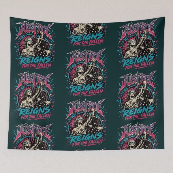 Item preview, Justice Reigns for the Fallen designed and sold by mporioMart000.