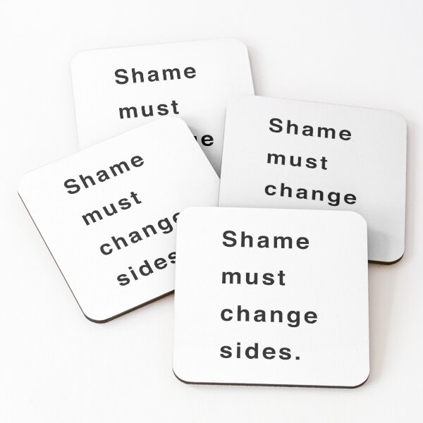 Item preview, Shame must change sides designed and sold by Tmb.