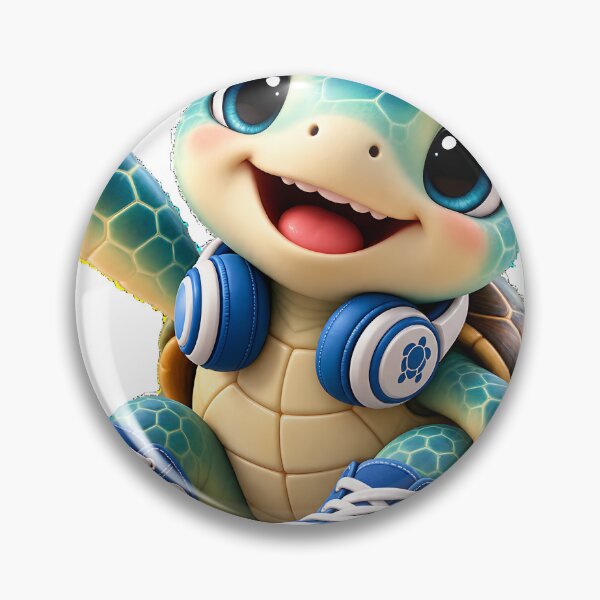 Item preview, Cute Baby Turtle Cool Sneakers Headphones  designed and sold by Jaideep Walia.