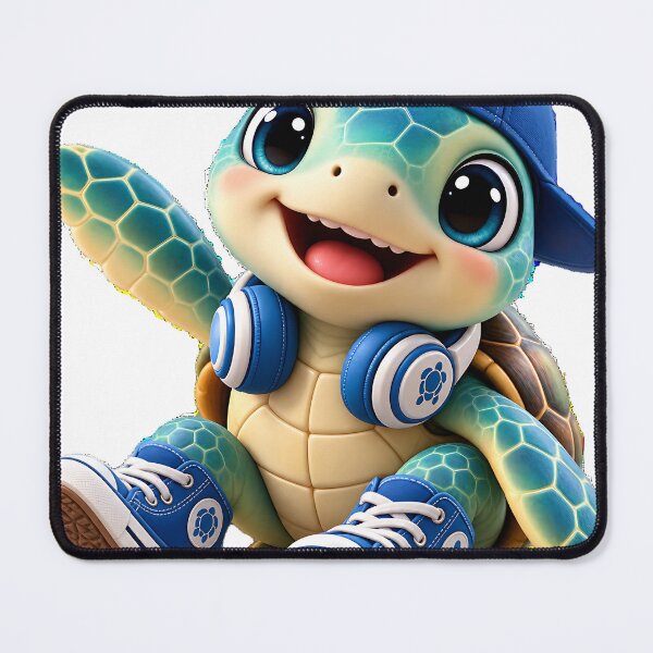 Item preview, Cute Baby Turtle Cool Sneakers Headphones designed and sold by Jaideep Walia.