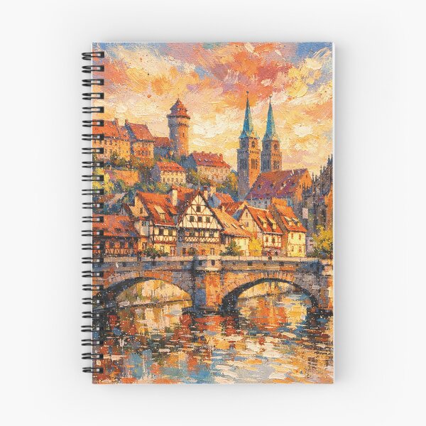 Item preview, A painting of Nuremberg, Germany – A Beautiful place in Europe. designed and sold by GalleryKauffeld.