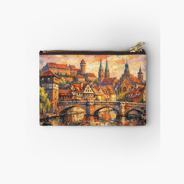 Item preview, A painting of Nuremberg, Germany – A Beautiful place in Europe. designed and sold by GalleryKauffeld.