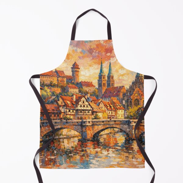 Item preview, A painting of Nuremberg, Germany – A Beautiful place in Europe. designed and sold by GalleryKauffeld.