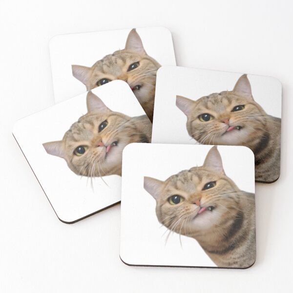Item preview, Derpy Cat Funny Face – Silly Tongue Out Cat Meme designed and sold by Dyan4.