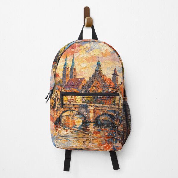 Item preview, A painting of Nuremberg, Germany – A Beautiful place in Europe. designed and sold by GalleryKauffeld.