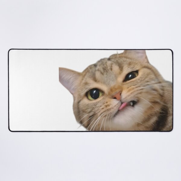 Item preview, Derpy Cat Funny Face – Silly Tongue Out Cat Meme designed and sold by Dyan4.
