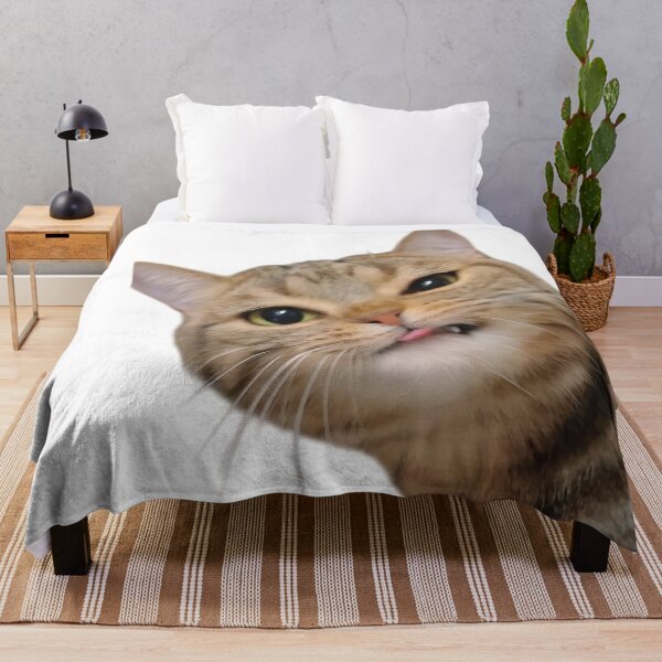 Item preview, Derpy Cat Funny Face – Silly Tongue Out Cat Meme designed and sold by Dyan4.