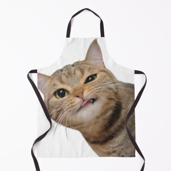 Item preview, Derpy Cat Funny Face – Silly Tongue Out Cat Meme designed and sold by Dyan4.