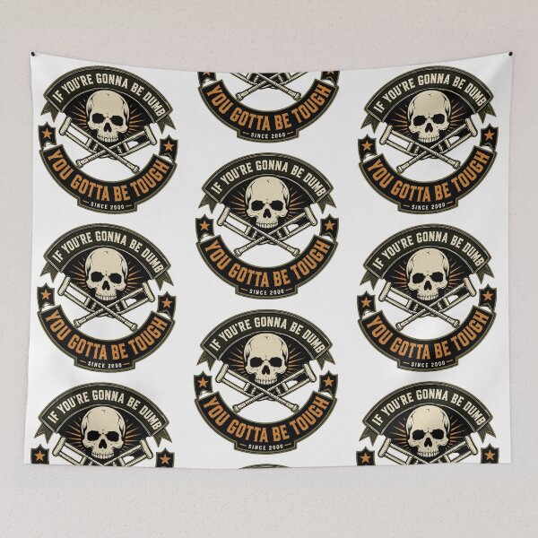 Item preview, You Gotta Be Tough Skull designed and sold by mporioMart000.