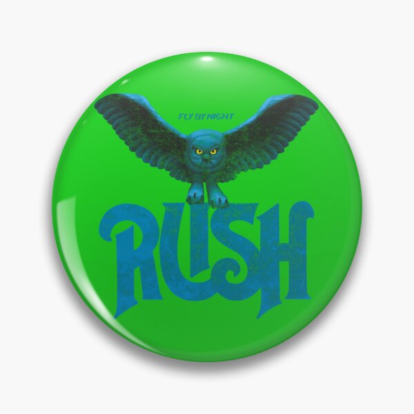 Item preview, Rush Band Owl Vintage Rock Design  designed and sold by RoseGoldRebel.