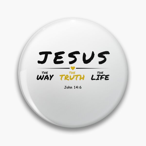 Item preview, John 14:6 – I Am the Way, the Truth and the Life | Christian Bible Verse Design designed and sold by Conduit Tees.
