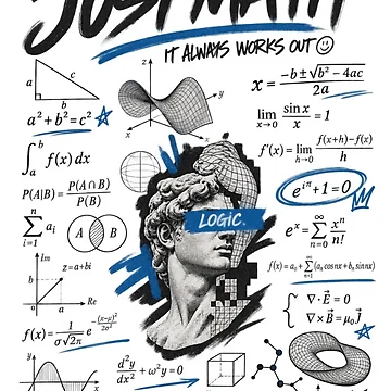 Artwork thumbnail, Just Math – Math Formula by Meghforce