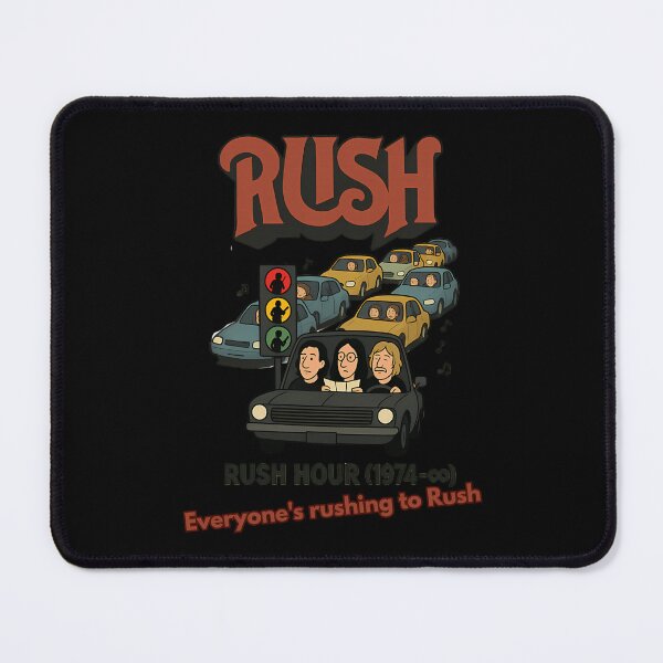 Item preview, Rush Hour (1974)  Everyones Rushing To Rush  designed and sold by RoseGoldRebel.