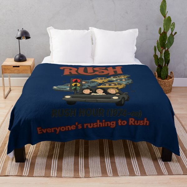 Item preview, Rush Hour (1974) Everyones Rushing To Rush designed and sold by RoseGoldRebel.