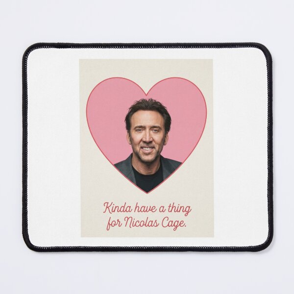 Item preview, Nicolas cage love boyfriend birthday funny prank meme gift weird designed and sold by CheeseBlueprint.