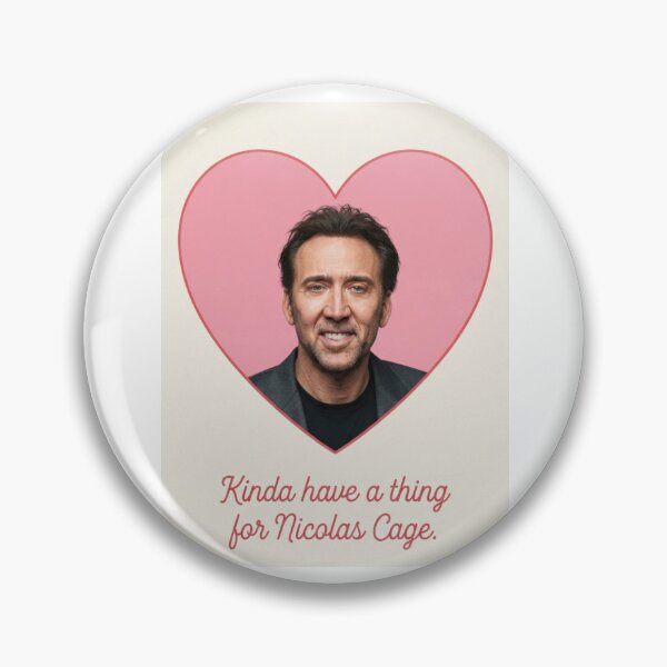 Item preview, Nicolas cage love boyfriend birthday funny prank meme gift weird designed and sold by CheeseBlueprint.