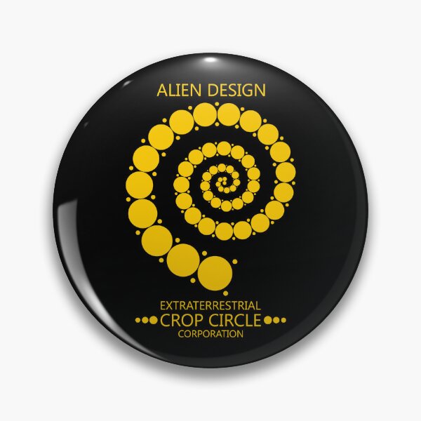 Item preview, Extraterrestrial Crop Circle Corporation Alien Design 12 designed and sold by MagicEyesOnly.