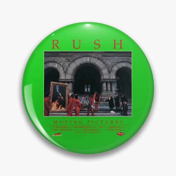 Item preview, Rush Moving Pictures Vintage  designed and sold by RoseGoldRebel.