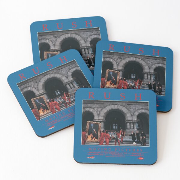 Item preview, Rush Moving Pictures Vintage  designed and sold by RoseGoldRebel.