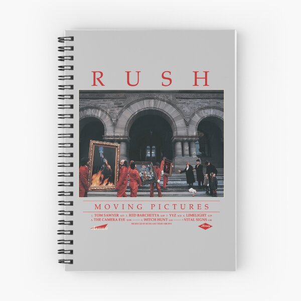 Item preview, Rush Moving Pictures Vintage  designed and sold by RoseGoldRebel.