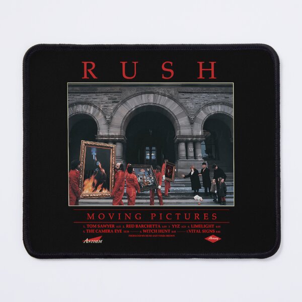Item preview, Rush Moving Pictures Vintage designed and sold by RoseGoldRebel.