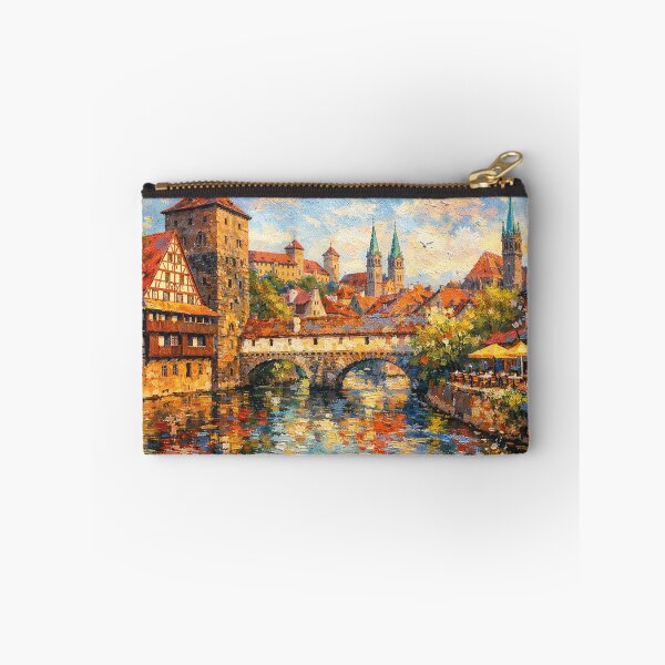 Item preview, A painting of Nuremberg, Germany – A Beautiful city in Europe. designed and sold by GalleryKauffeld.