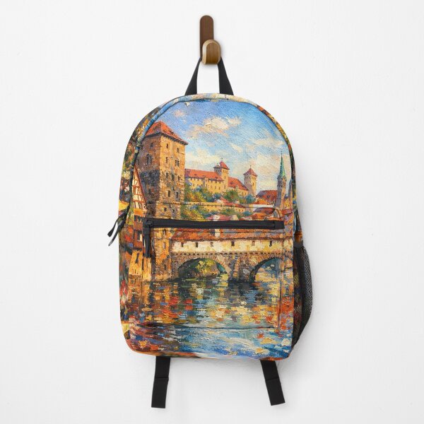 Item preview, A painting of Nuremberg, Germany – A Beautiful city in Europe. designed and sold by GalleryKauffeld.