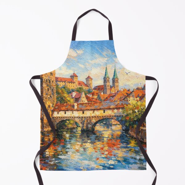 Item preview, A painting of Nuremberg, Germany – A Beautiful city in Europe. designed and sold by GalleryKauffeld.