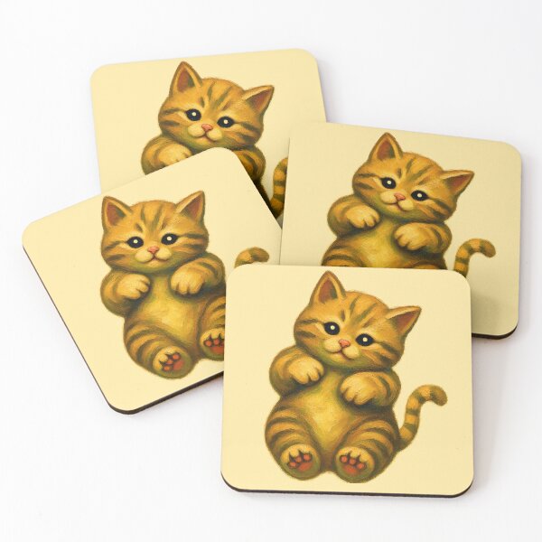 Item preview, Cute Orange Cat Wearing Sunglasses Illustration designed and sold by Ban Nang Root.