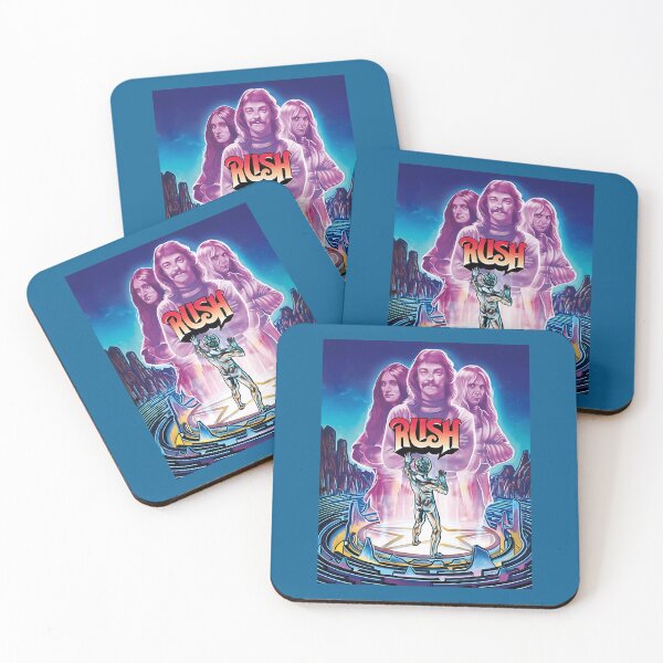 Item preview, Space Galaxy Rushband Posters  designed and sold by RoseGoldRebel.