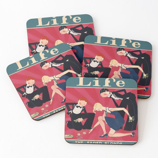 Item preview, Art Deco Illustration Flapper Dice Game Vintage Art Collectors designed and sold by RickE.