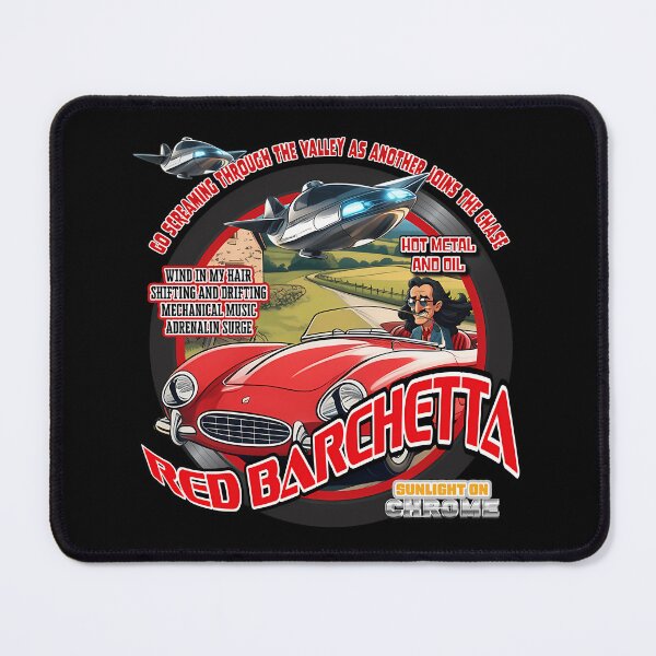 Item preview, Red Barchetta designed and sold by RoseGoldRebel.