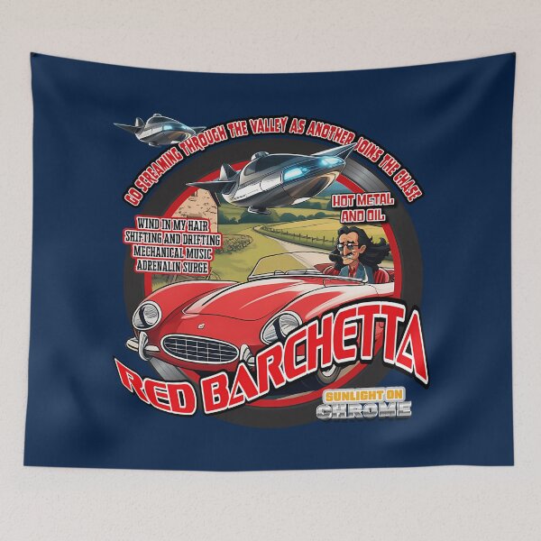 Item preview, Red Barchetta  designed and sold by RoseGoldRebel.